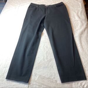 Dana Buchman Black Downtime Pants Size 14